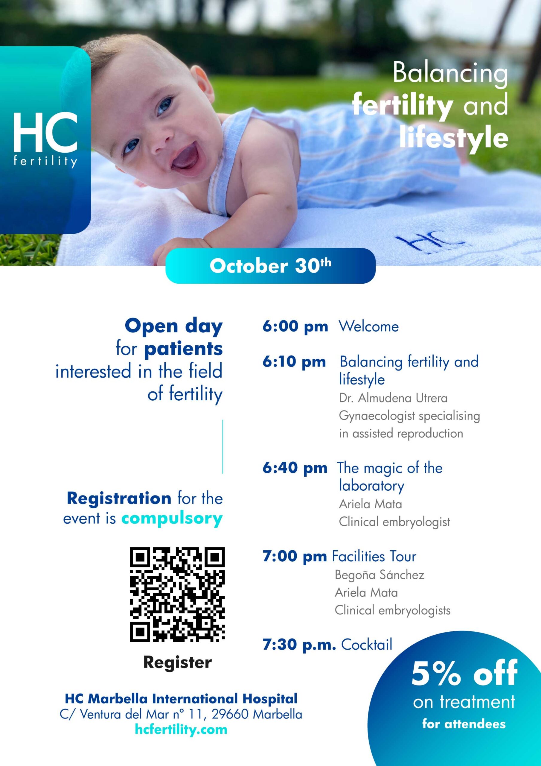 Open day for fertility patients 2025